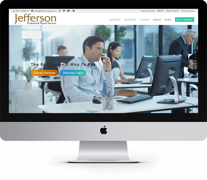 Jefferson Payroll Website Design