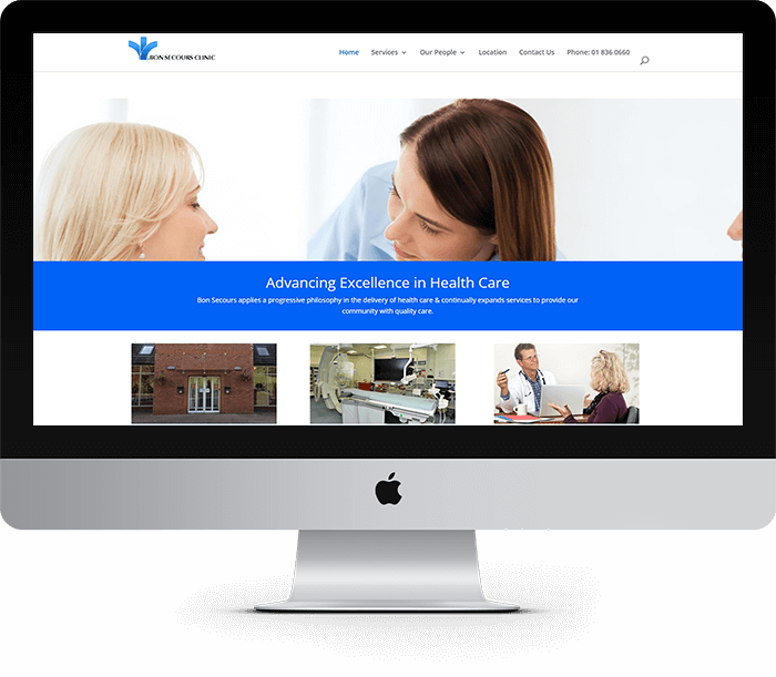 Bon Secours Clinic Website Design