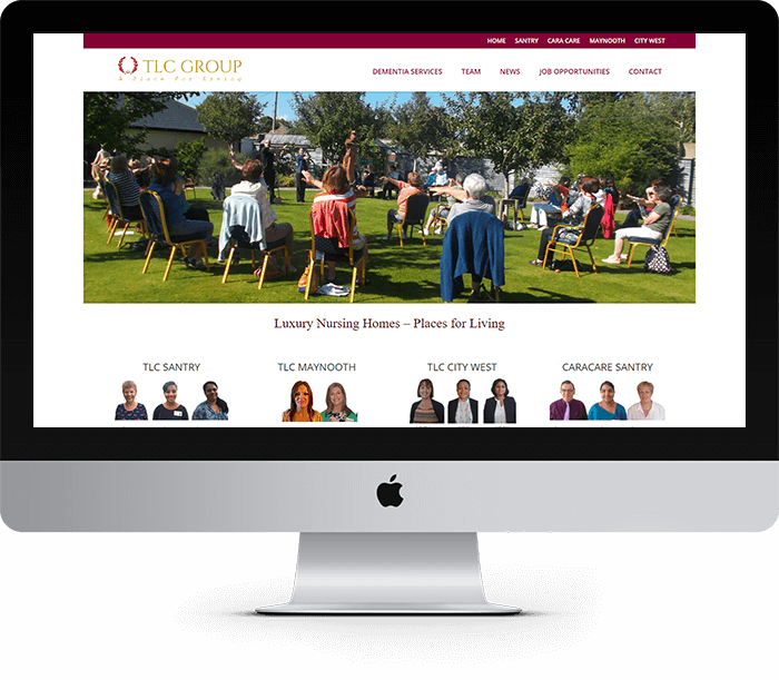 TLC Group Website Design